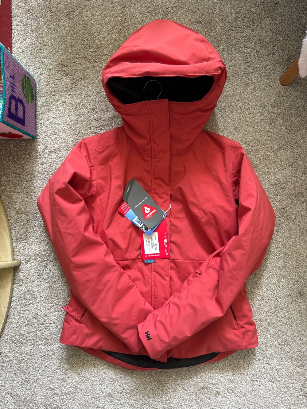 Helly Hansen Red Hooded Nora Jacket Small